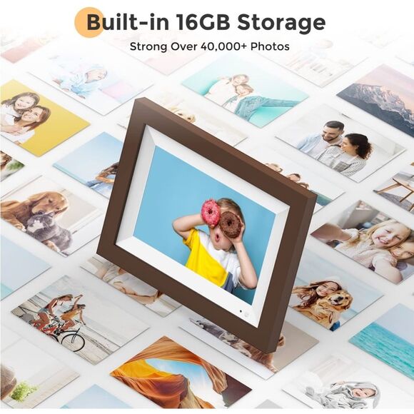 COPY - Digital Picture WiFi Digital Photo Frame Full HD Display Touch ScreenEle… - Picture 6 of 8